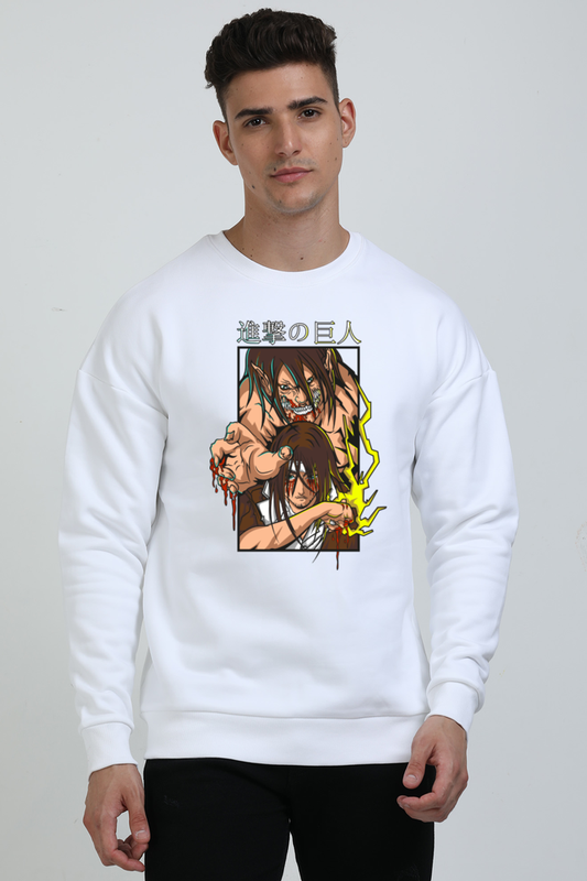 Oversized Anime Sweatshirt – For Fans of Style & Stories