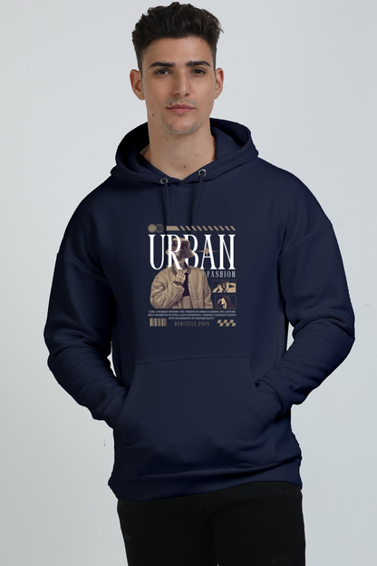 Oversized Hooded Sweatshirt – Unisex, Trendy, and Comfortable