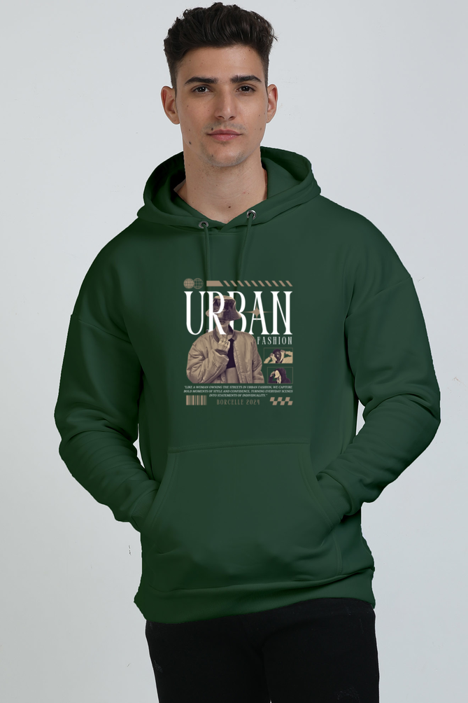 Oversized Hooded Sweatshirt – Unisex, Trendy, and Comfortable